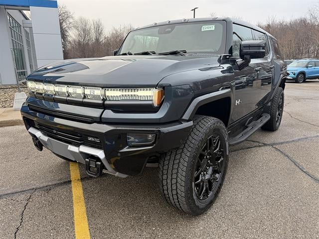 2026 GMC HUMMER EV SUV 2X in Graphite Blue Metallic — front three-quarter view