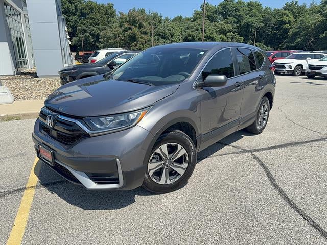 2020 Honda CR-V AWD LX in Gray — front three-quarter view