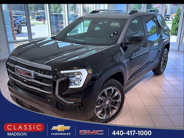 2027 GMC Terrain AWD Elevation in Ebony Twilight Metallic — front three-quarter view