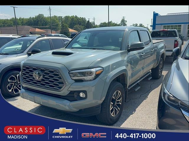 2023 Toyota Tacoma TRD Sport in Gray — front three-quarter view