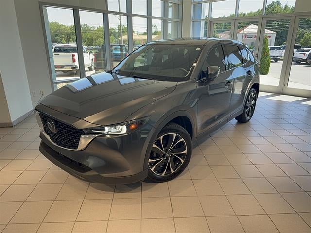2023 Mazda Mazda CX-5 2.5 S Premium Plus in Gray — front three-quarter view